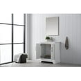 thumbnail image 3 of Vanity Art 30 Inch Single Sink Bathroom Vanity with Ceramic Sink and Top, Without Mirror, 3 of 5