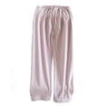 thumbnail image 2 of hengsof Women's Maternity Pants Belly Lounge Sleep Pants Pregnancy Essential Adjustable Warm Pants, 2 of 3