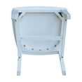 thumbnail image 5 of International Concepts Set of 2 Solid Wood Dining Chairs in White, 5 of 7