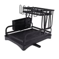 thumbnail image 1 of Dish Drain Rack,Dish Drying Rack Foldable Dish Drying Rackwith Drainboard Dish Drying Rack Professionally Tested, 1 of 8