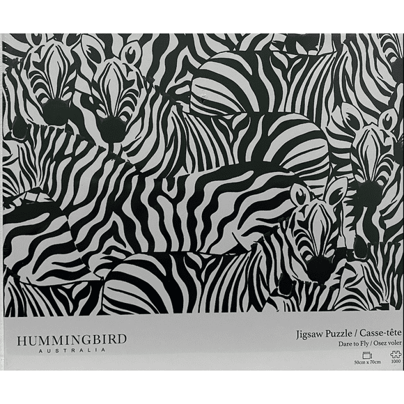 Hummingbird Australia Jigsaw Puzzle Dare To Fly Zebra 1000 pieces