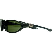 Solar Bat Harmony Polarized Sunglasses, Black