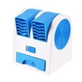thumbnail image 1 of Mini aire acondicionado USB Ventilador de refrigeración personal portátil Salida de aire doble Ventilador de refrigeración de aire de escritorio de verano Speravity JJ25639-01B, 1 of 6