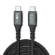 thumbnail image 1 of 3A Pd240w Usb-c A Cable Tipo-c Pd3.1 8k60hz 40gbps Cable De Cargador De Carga Rápida, 1 of 5