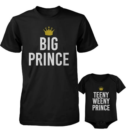 

Prince Dad and Baby Matching Shirt and Bodysuit