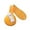 Orange, variant on Baby Bottle Holder Hands Free Anti-Shedding Anti-Slip Soft Silicone Orange