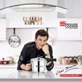 thumbnail image 3 of Pura Stainless Steel Pressure Cooker 1.5 Liters, Outer Lid Cooker, Triply Bottom | For Healthy Cooking, Mirror Finish, Easy To Clean, Induction Base & Gas Ready, Silver, 5-year Warranty, 3 of 4