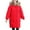 Red, variant on breaise Girl's Boy's Warm Winter Coat Kids Outerwear Puffer Jackets Hood Puffer Coat Zipper Pocket Thickened Jacket for Children Teen 6-16Years