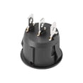 thumbnail image 4 of Interruptor de palanca redondo negro para barco, coche, marino ON/ON AC 250V/6A 125V/10A, 5 piezas, 4 of 4