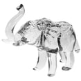 thumbnail image 1 of Crystal Elephant Statue Transparent Home Decoration 1Pack 3.5X2.7X1.1In, 1 of 8