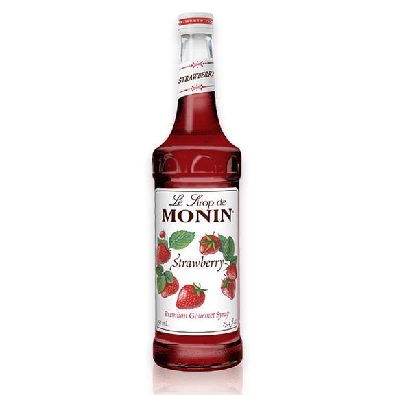 MONIN-GOURMET Jarabes 750 ml (Vidrio) Strawberry (HORECAS) MONIN Saborizante natural