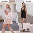 thumbnail image 6 of Large Capacity Tote Bag,Princess Castle Cloud Pattern Handbag Fashion Luxury Tote Bag,15.7"x13"x 5.1" Inches,Laptop Compatible, 6 of 6