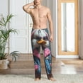 thumbnail image 2 of Naloa Lady Duck Pajama Pants Men, PJ Bottoms, Sleep & Lounge Pants-Small, 2 of 6