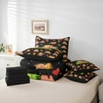 thumbnail image 5 of Feelyou Capibara 7-Piece Bedding Set, Pizza Hamburger Fast Food Full Comforter Set, 5 of 7