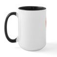 thumbnail image 2 of CafePress - Seeing Red Large Mug - 15 oz Ceramic Large White Novelty Mug, 2 of 4