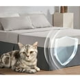 thumbnail image 2 of Falda de cama plisada envolvente, diseño clásico para camas con longitud de caída extralarga, material de primera calidad que garantiza durabilidad y facilidad de cuidado, 2 of 2