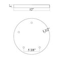 thumbnail image 2 of Z-Lite 5 Light Ceiling Plate, 2 of 2