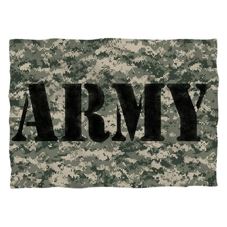 Army Camo Pillow Case White Walmart Com