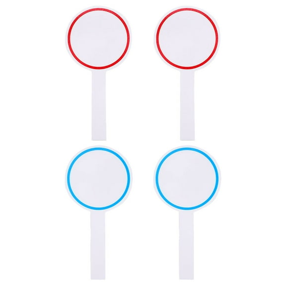 WHAMVOX 4 Pcs Mini Dry Erase Board Dry Erase Board Small Score Board 19.50X10.00X0.50CM