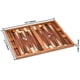 thumbnail image 2 of Set de backgammon Yellow Mountain Imports Cascadia de 17 pulgadas, 2 of 7