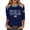 Navy, variant on Patriotic Shirts for Women 3/4 Sleeve Womens Tops Patriotic Flag Eagle Print Tops 1776-2026 Tshirt Gifts,Navy(M)
