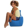 thumbnail image 5 of Posh Creations Pasadena Bean Bag Chair, Kids, 1.8 ft, Royal Blue, 5 of 6