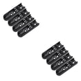 thumbnail image 3 of Eigraketly Accesorio de guitarra Diseño único Pieza de repuesto resistente Puentes resistentes al desgaste Sillines Niños Principiantes Negro 4 unids/set Negro 4 piezas/juego 2piezas Eigraketly CBP440846, 3 of 6