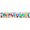 1A, variant on Colorful Happy Birthday Dog Theme Party Banner Backdrop Decorations with Balloons Background for Celebrations Kids Parties Supplies Events