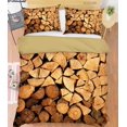 thumbnail image 2 of 3D Wood Texture Quilt Cover Set Bedding Set Duvet Cover Pillowcases 206, 2 of 3