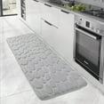 thumbnail image 4 of HLONK Vaidhai Bath Rug Runner Long Bathroom Rugs Large Size Bathroom Runner Rug 120*50cm Non-Slip Bath Rug Runner Extra Soft & Absorbent Thick Shaggy Floor Mats Machine Washable Red, 4 of 5