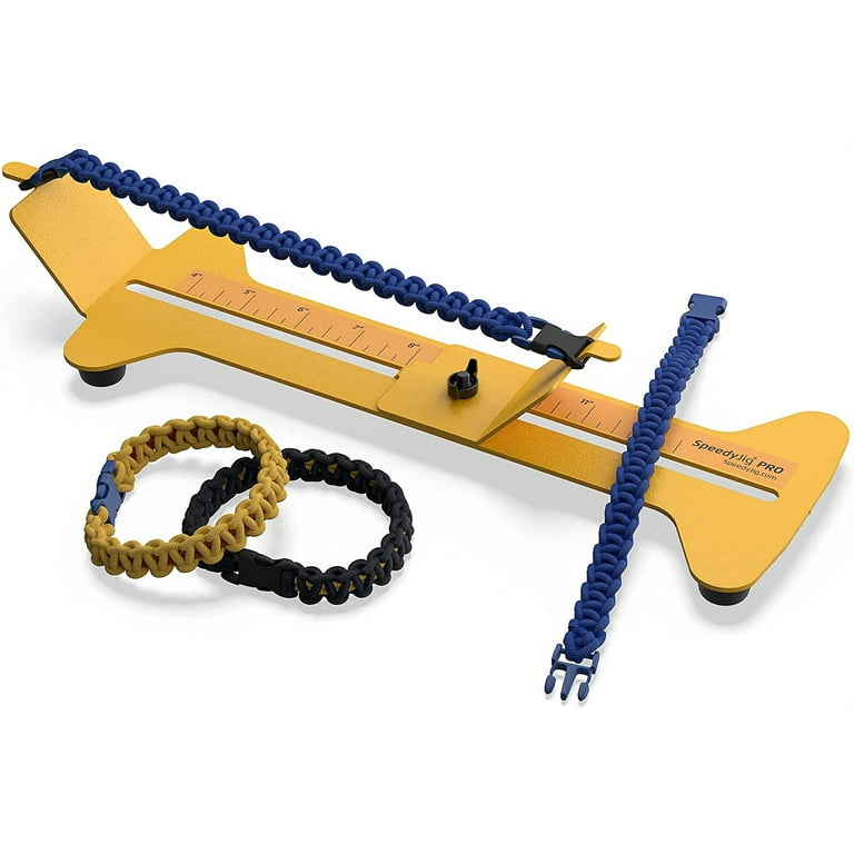 SpeedyJig PRO Paracord Bracelet Kit and Jig Easily Make