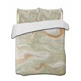 thumbnail image 2 of Sage Green Marble Twin Size Down Alternative Comforter, Lightweight Comforter Quilt Bedding Set with Pillow Shams Contemporary Abstract Fluid Art All Seasons Bed Comforter Duvet Insert 68"x86", 2 of 7
