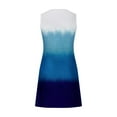 thumbnail image 5 of Ftwytp Women's Summer Casual Sleeveless Dresses V Neck Lace Tank Dress Loose Flowy Stripe Printed Sundress with Pockets Women's Printed Lace Sleeveless Pocket V-Neck Dress, 5 of 5
