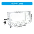 thumbnail image 3 of Lockable Thermostat Locks Box with Key Clear Thermostat Guard Protective Covers Replacement Thermostat Guard Enduring, 3 of 8