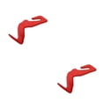 thumbnail image 2 of QualitChoice Vehicle Seat Back Hanger Universal Leather Hooks Hanging Bag Jacket Pouch Storage Holder Automobile Interior Spare 1Pc Red 2Set, 2 of 6