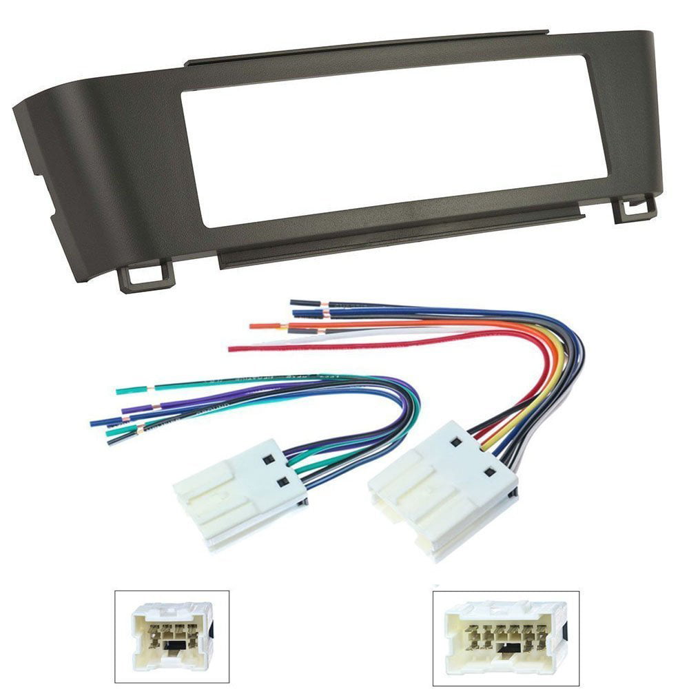 CAR STEREO DASH INSTALL MOUNTING KIT WIRE HARNESS FOR NISSAN SENTRA 000