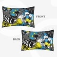 thumbnail image 4 of EasygdpGoal Time Polyester Fiber Double-Sided Pillowcase,Super Soft,Comfortable And Luxurious Pillowcase,Not Easy To Break Or Deform- 14"X20", 4 of 9
