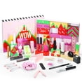 thumbnail image 1 of Calendario de adviento de maquillaje Crephy 2024 para adolescentes y niñas con 20 unidades, 1 of 6