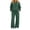 Army Green, variant on yillto Women Tracksuit Set Sweatshirt Crew Neck Pockets and Casual Jogger Sweatpants 2 Piece Sweatsuit