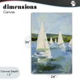 thumbnail image 4 of Stupell Industries Rustic Lodge Boat Race Regatta Canvas Art, 24 x 36, by Petals Prints Design, 4 of 8