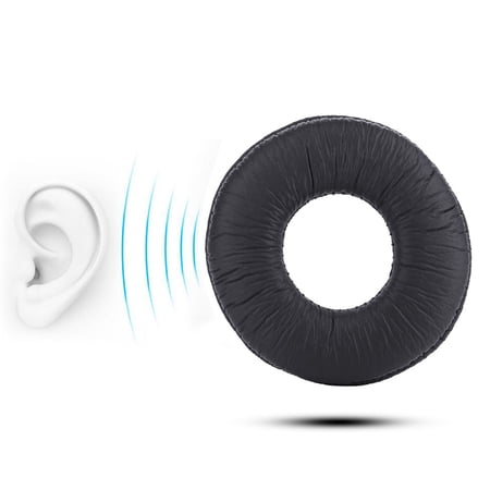 Greensen Replacement Ear Pads Cushion Leather Foam Earpads for MDR-ZX110 V150 V250 V300 Headphones Ear Cushion