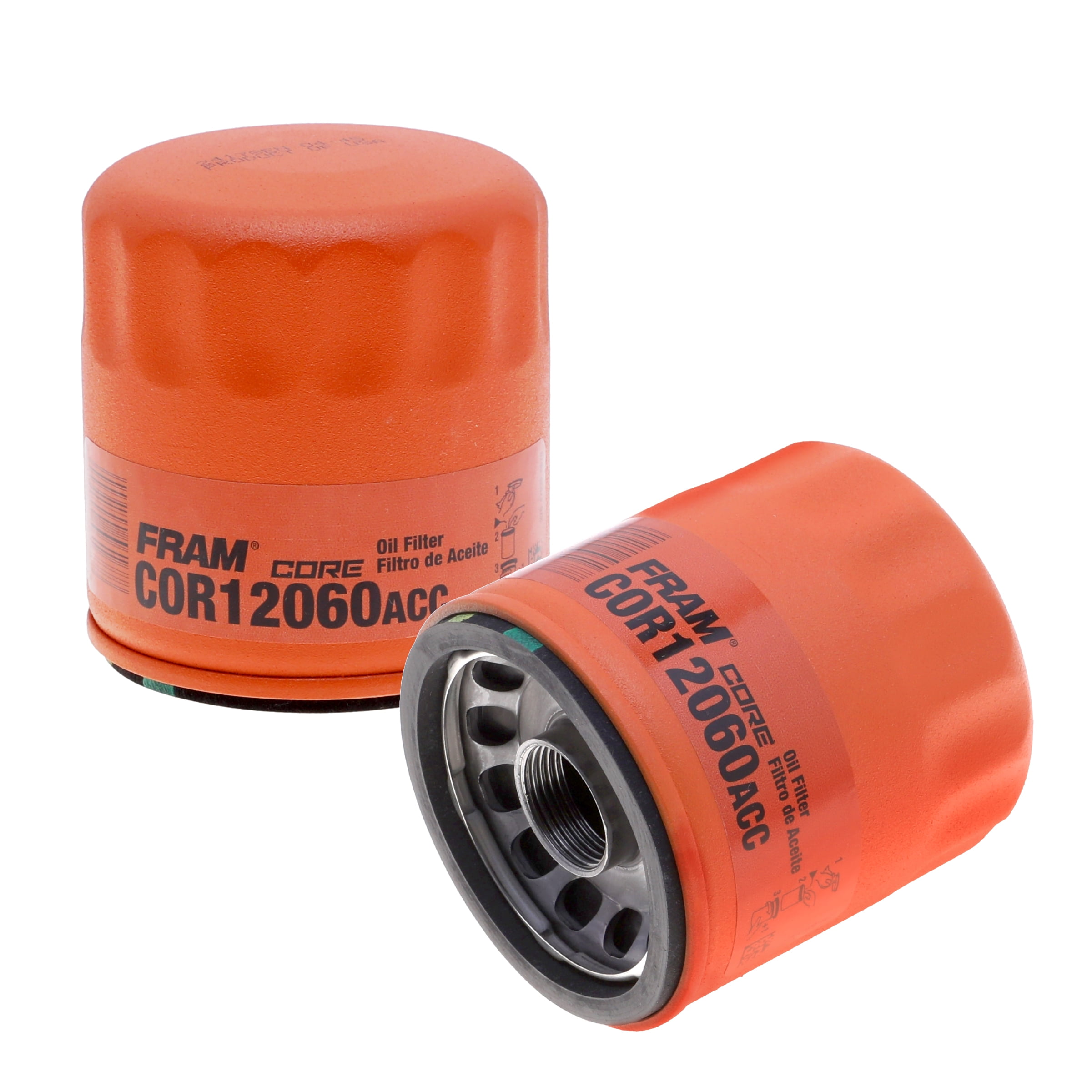FRAM 12 pack Core Oil Filter, 12060, 10k Mile Protection, Fits flk041260