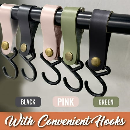 

MOMKER Camping & Hiking 1PCS Outdoor Camping Leather Hook S Type Kitchenware Finishing Hook