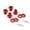 Red, variant on Upgrades Wheels Hubs Adapter Wheel Hex & Wheel Nut 17mm for ARRMA 1/8 4s KRATON RC Car