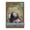 Aged Oak Brown, variant on Aged Oak Brown Picture Frame Mat for 28x40 Frames - Oval Opening for 24x36 Photos - 1 Mat