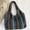 Blue BU, variant on WIZUTIZ Tote Bags Womens Handbags with Adjustable Strap Zipper Pockets Large Solid Bags Water Resistant Casual Bag 1 PC Multicolor