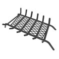 thumbnail image 2 of Landmann 97306 0.5 Inch 6 Bar Steel Fireplace Grate with Ember Retainer, Black, 2 of 3