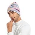 thumbnail image 6 of BZSMCE Winter Beanie Hats Casual Warm Cozy CapPastel Cat Gift Carnival Pattern, 6 of 7
