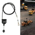 thumbnail image 4 of Flexible 2.5m Manual Throttle Control Cable for Hitachi EX230 Excavator Replacement, 4 of 6