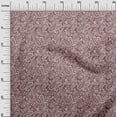 thumbnail image 3 of oneOone Georgette Viscose Brown Fabric Block Craft Projects Decor Fabric Printed By The Yard 42 Inch Wide, 3 of 5